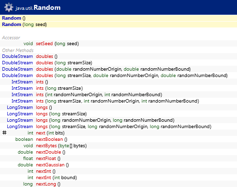 java.util.Random