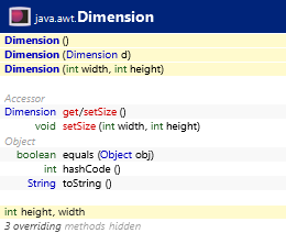 java.awt.Dimension