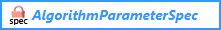 java.security.spec.AlgorithmParameterSpec