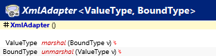 javax.xml.bind.annotation.adapters.XmlAdapter