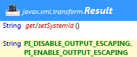javax.xml.transform.Result