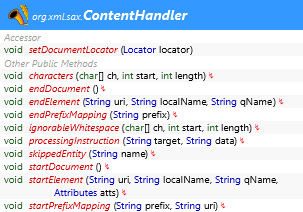 org.xml.sax.ContentHandler