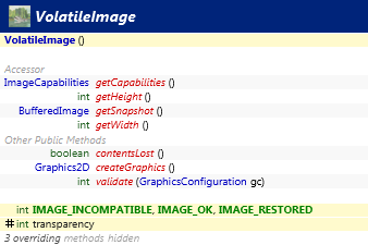 java.awt.image.VolatileImage