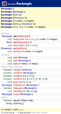 java.awt.Rectangle