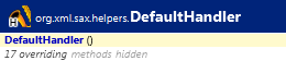 org.xml.sax.helpers.DefaultHandler