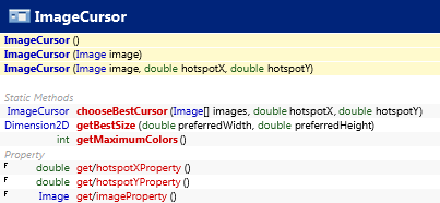 javafx.scene.ImageCursor